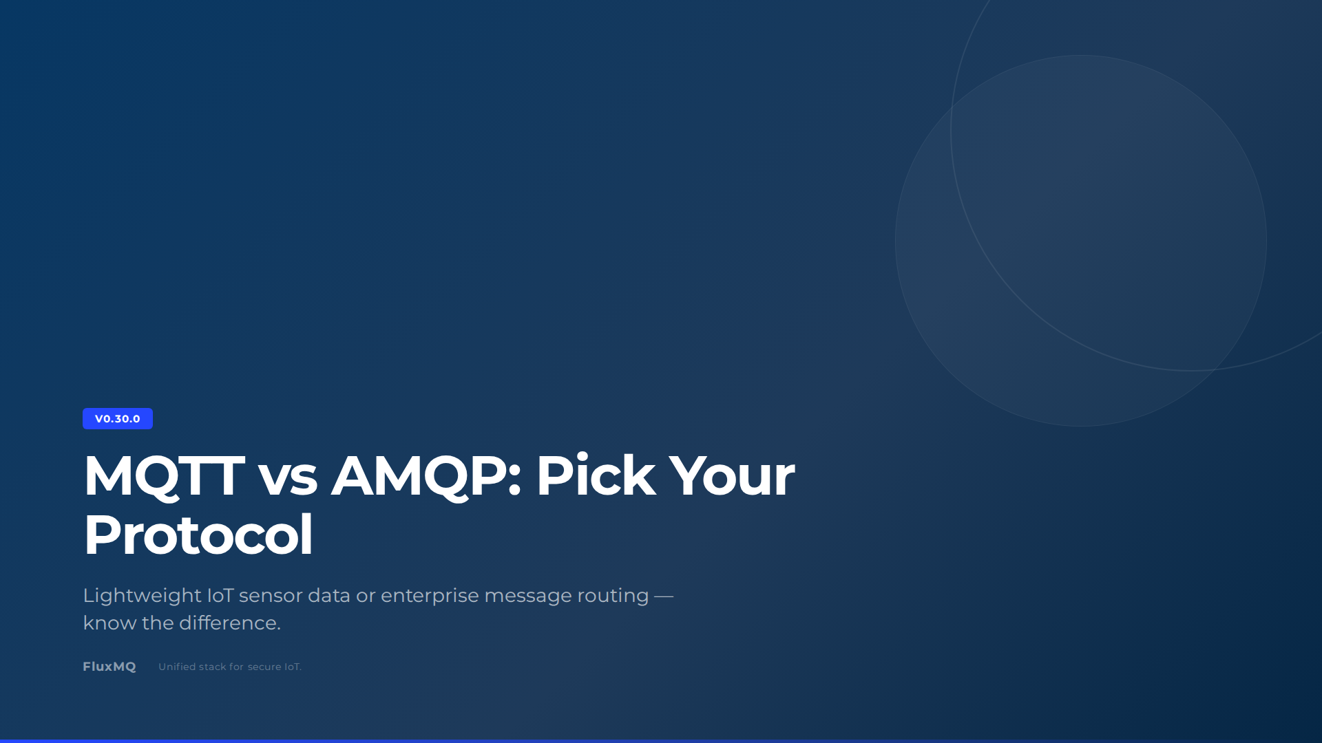 MQTT vs AMQP: Which Protocol Fits Your IoT Stack in 2026